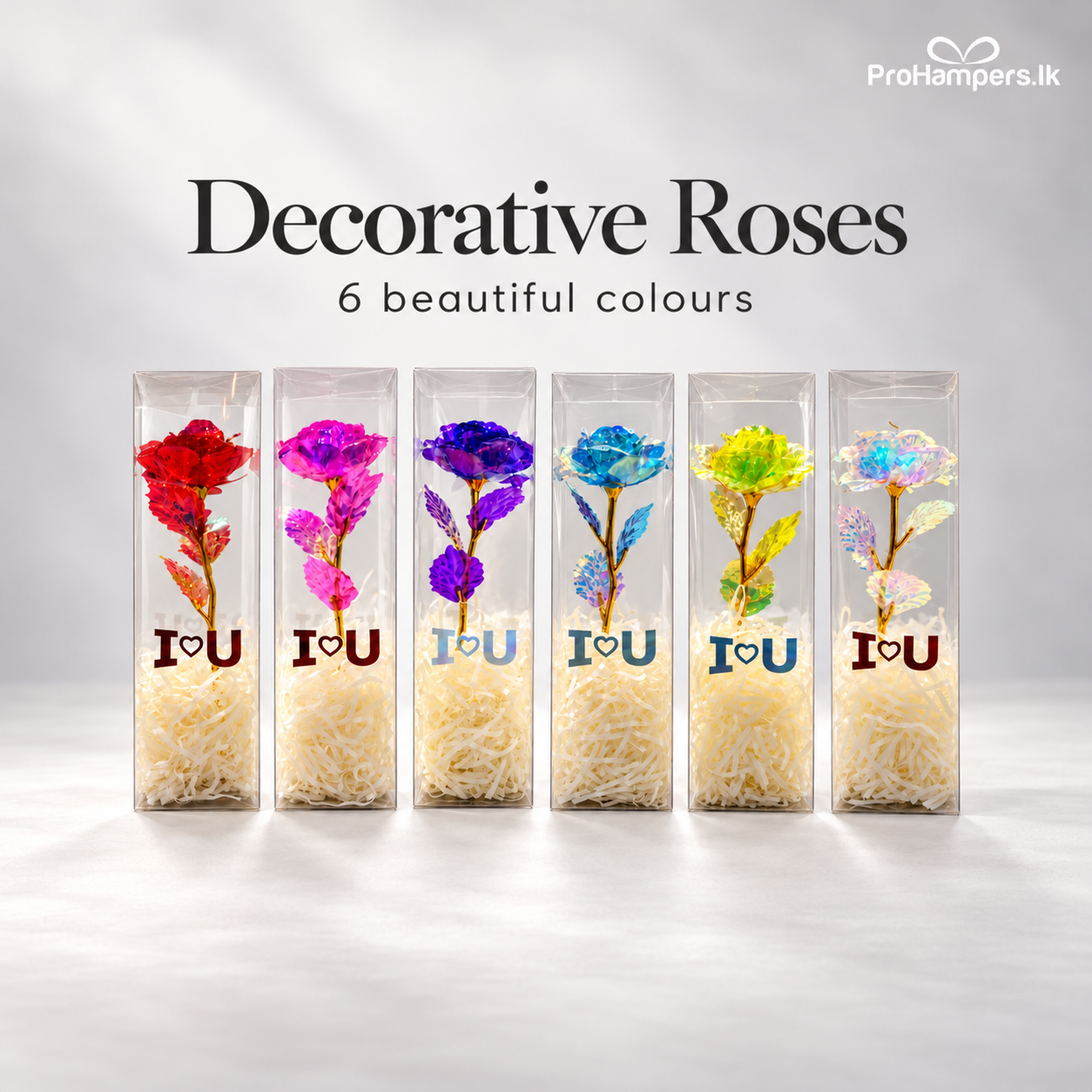 Shimmering Decorative Rose Gift Box