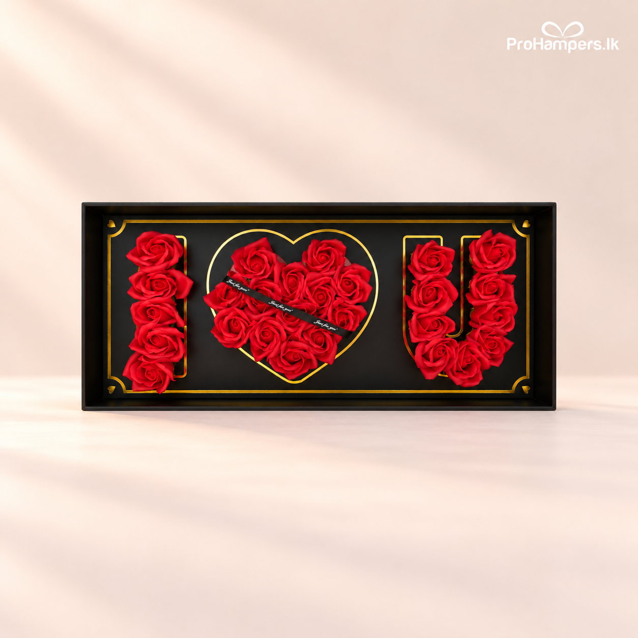 I Love You Red Rose Gift Box