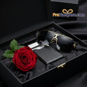 KINGSEVEN Polarized Photochromic Glasses for Men + Business Card Organizer